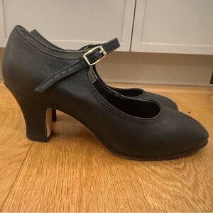 Black Capezio Character shoes